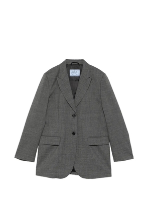 Prada single-breasted blazer - Grey