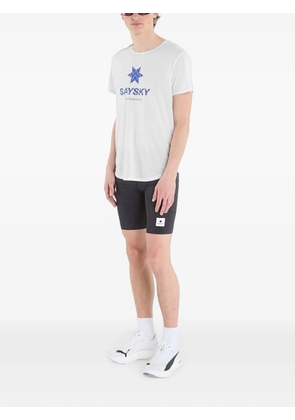 SAYSKY Flow logo-print T-shirt - White