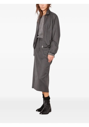 Officine Generale Marla zip-up jacket - Grey