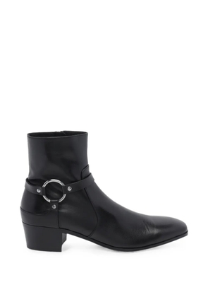 TOM FORD Clint buckle-detail biker boots - Black