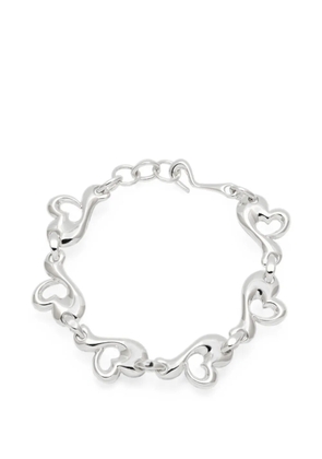 YOJ Agapi heart-link bracelet - Silver