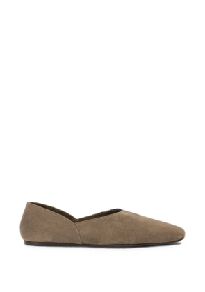 KHAITE Jane ballet flats - Brown