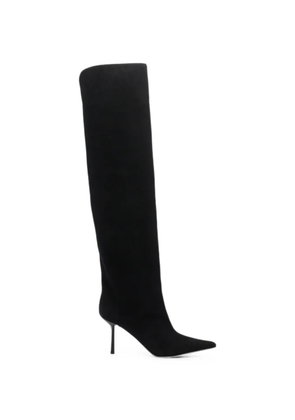 Le Silla Bella over-the-knee suede boots - Black