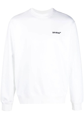 Off-White Helvetica crew-neck sweatshirt