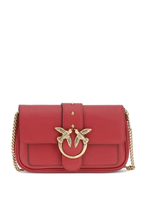 PINKO mini Love One Pocket cross body bag - Red