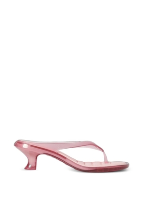 Melissa flip flop kitten heel sandals - Pink