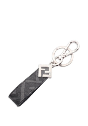 Fendi Pre-Owned 2020s Zucca FF key ring - Black