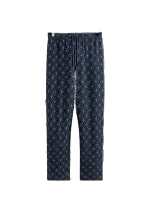KITH Barrow geometric-stitch trousers - Blue