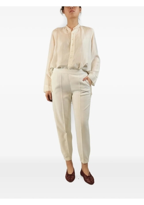 Vince tapered-leg trousers - White