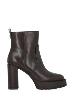 PINKO platform ankle boots - Brown