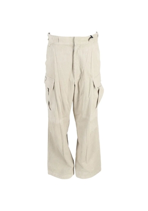 Prada Pre-Owned corduroy cargo pants - Neutrals