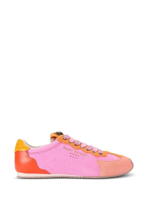 Kurt Geiger London Islington crystal-embellished Eagle Head sneakers - Pink