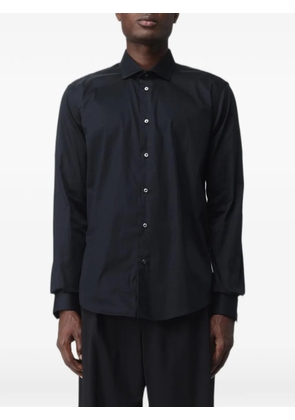 Brian Dales stretch-cotton shirt - Black