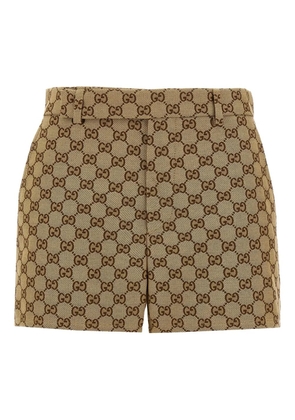 Gucci GG canvas shorts - Neutrals