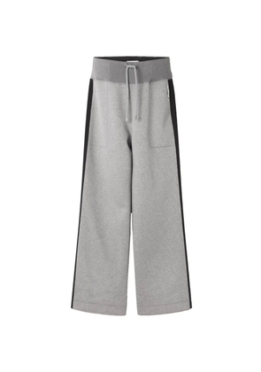 Lanvin wide jogging suit in double-faced jersey - Grey