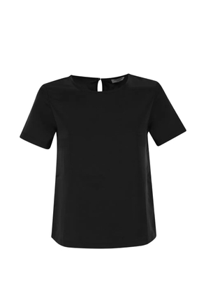 Weekend Max Mara satin jersey T-shirt - Black