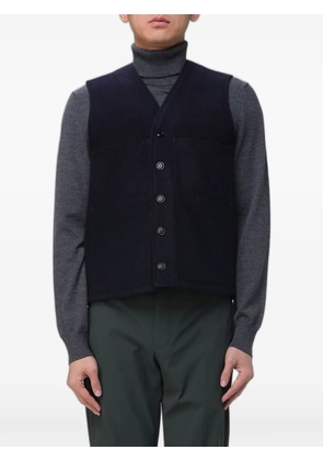 Filson button-front wool gilet - Blue