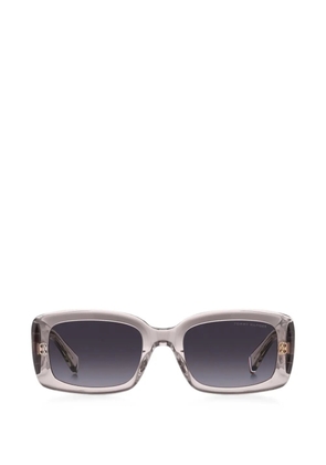 Tommy Hilfiger rectangle-frame logo-plaque sunglasses - Grey