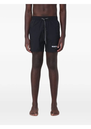 Murphy&Nye logo-print drawstring swim shorts - Black