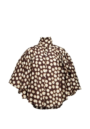 ALEMAIS Paula blouse - Brown