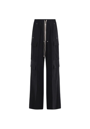 Rick Owens Cargo Belas cargo-pockets pants - Black