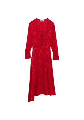 Zadig&Voltaire Rouna jac horses dress - Red