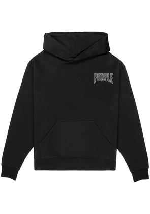 Purple Brand Fallen Hoodie 'Black' 'Black'