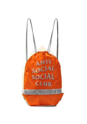 Anti Social Social Club 6th Period Sports logo-print backpack - Orange