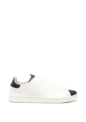 Y-3 leather sneakers - White
