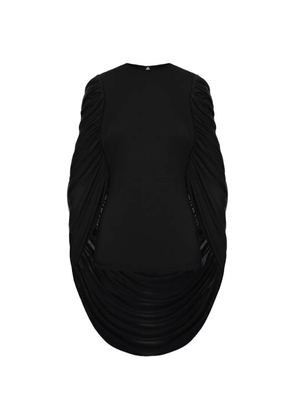 Seen Users Angel draped blouse - Black