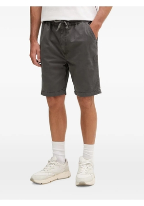 Alpha Industries drawstring-waist logo-patch shorts - Grey