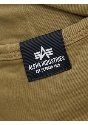 Alpha Industries Utility logo-patch cargo shorts - Green