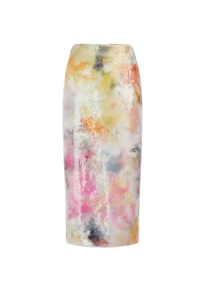 Aje Sybilla sequin-embellished midi skirt - Neutrals