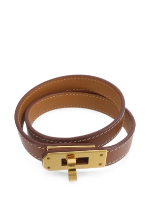 Hermès Pre-Owned mini Kelly Double Tour bracelet - Gold