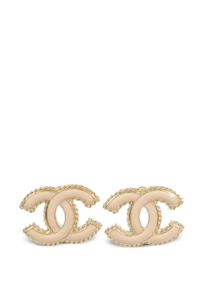CHANEL Pre-Owned CC logo earrings - Gold
