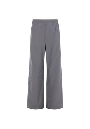 Balenciaga piped-trim track pants - Grey