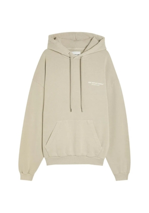 MKI Miyuki Zoku Design Studio cotton-jersey hoodie - Neutrals