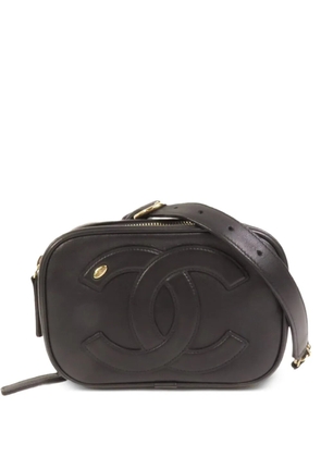 CHANEL Pre-Owned CC Mania leather belt bag - Black