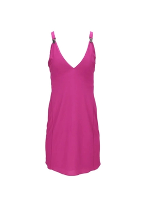 TOM FORD hardware-detailed V-neck mini dress - Pink