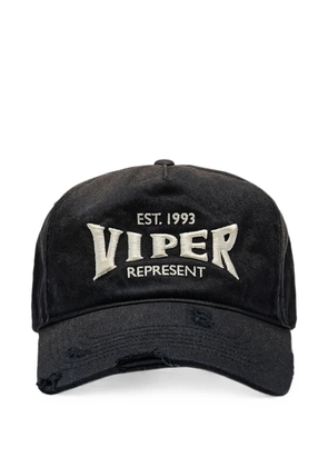 Represent x Viper Room x 47 distressed-effect baseball cap - Black