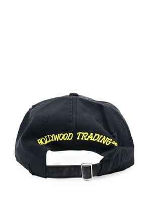Htc Los Angeles distressed embroidered baseball cap - Black