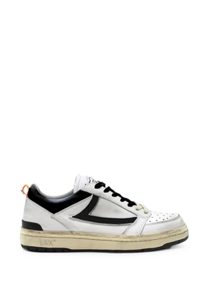 Htc Los Angeles Starlight perforated leather sneakers - White