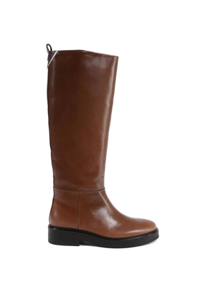 Tommy Hilfiger round-toe knee-high boots - Brown