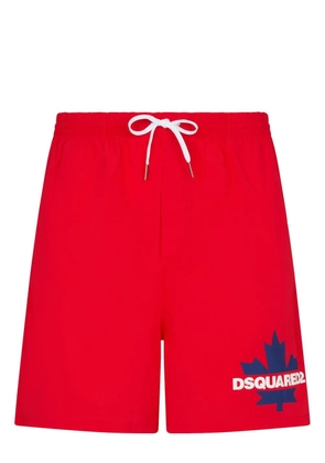 DSQUARED2 logo-print swim shorts