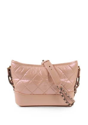 CHANEL Pre-Owned mini Gabrielle chain shoulder bag - Pink
