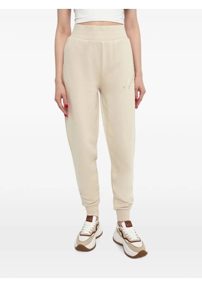 Armani Exchange logo-print track pants - Neutrals