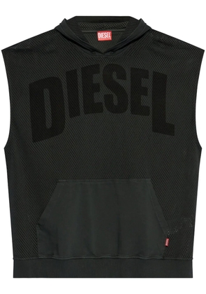 Diesel S-BOXT-SL-Mesh hoodie - Black