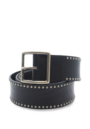 Htc Los Angeles stud-embellished leather belt - Black
