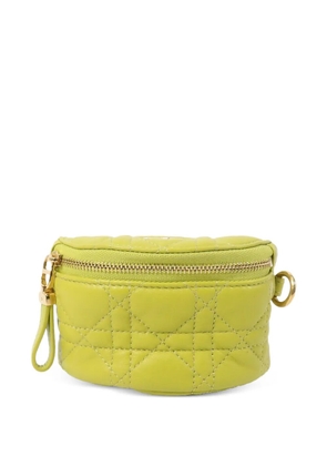 Christian Dior Pre-Owned Cannage leather wallet - Yellow