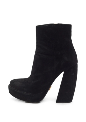 Prada Pre-Owned platform ankle boots - Black
